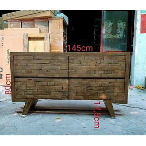 SuSa - DR : Tủ Ngang 4 Ngăn Kéo - 145cm 